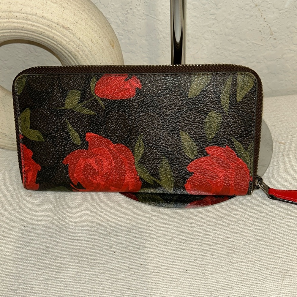 Coach Rose Wallet